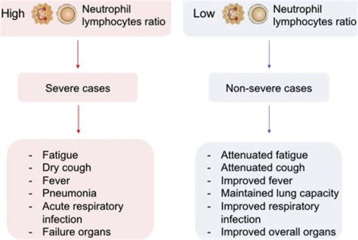 Does Covid cause high neutrophils