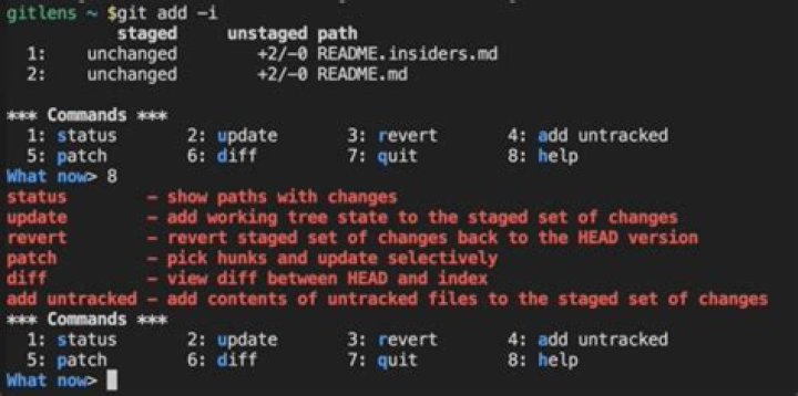 How do I use git add