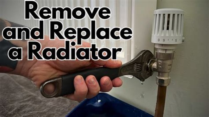 How do you unblock a radiator