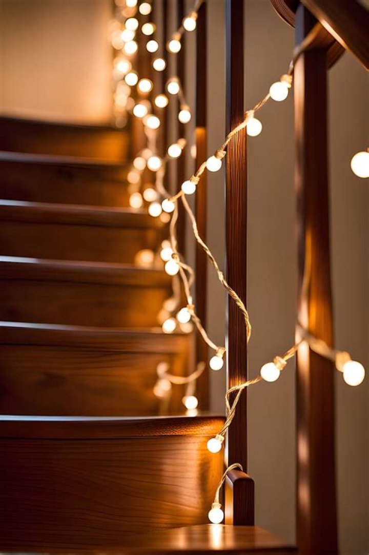 How far apart can I string lights