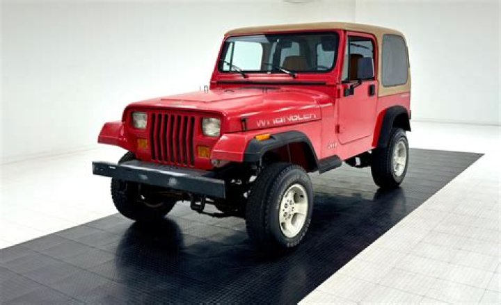 How much does a 1994 Jeep Wrangler weigh