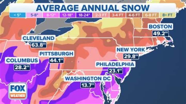 How much snow did Seattle receive