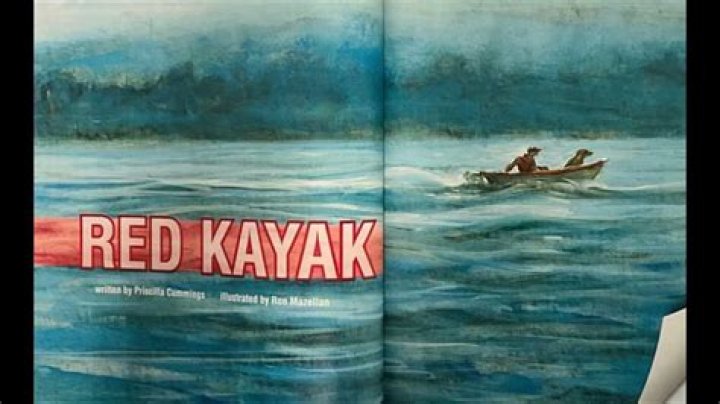 How old is Brady in the red kayak