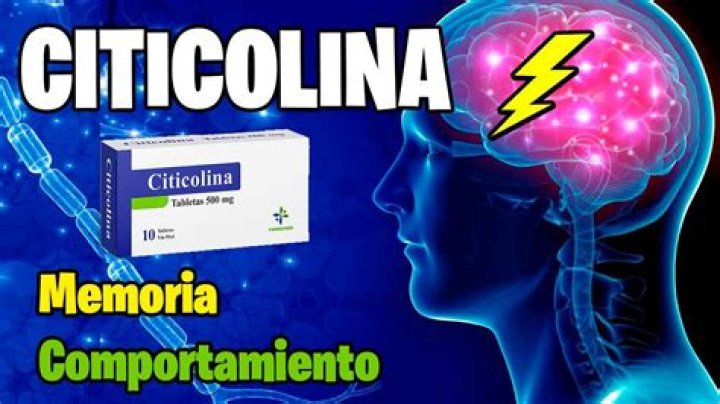 ¿Qué función cumple la citicolina