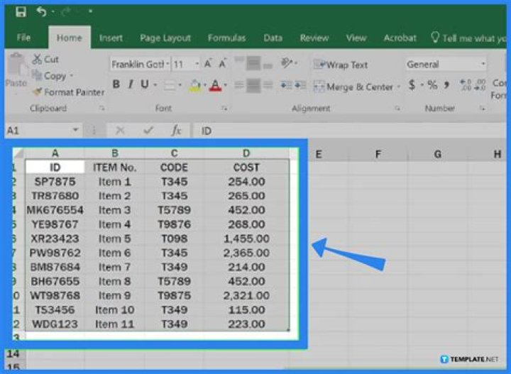 What can I do with an Excel table
