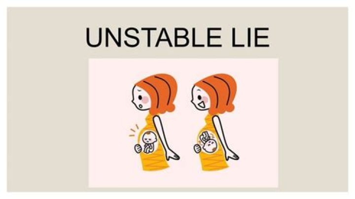 What causes unstable lie in pregnancy