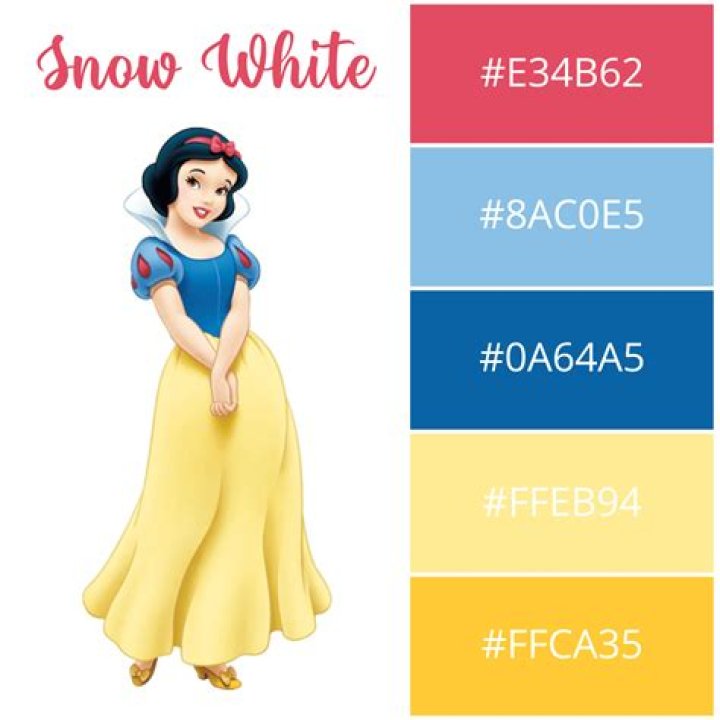 What Color Is Princess Snow White