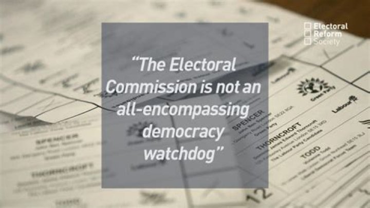 What does the electoral commission do