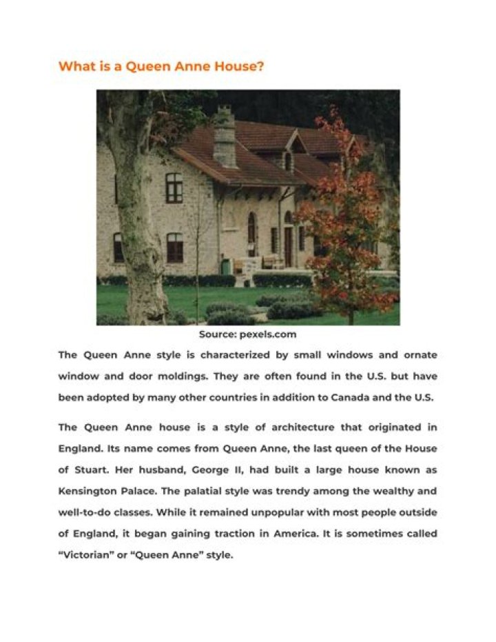 What is a Queen Anne house