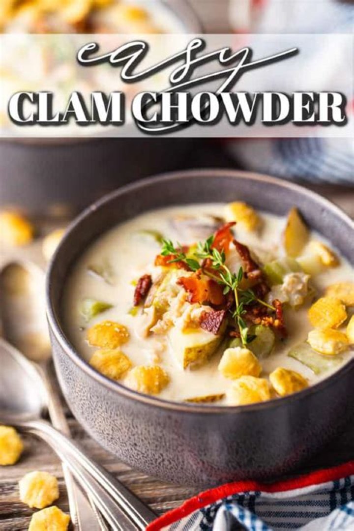 Why was clam chowder invented